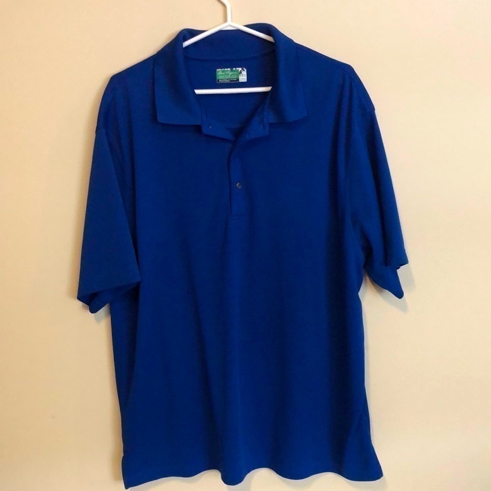 Ben Hogan blue performance golf shirt. Size 2XL